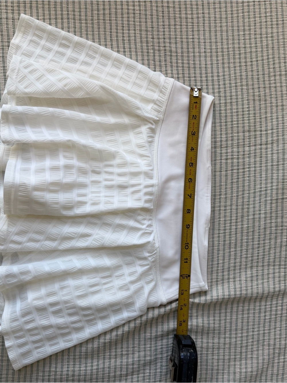 FP Movement White Textured Long Sleeve Crop Top + Skirt Set - Picture 6 of 9
